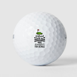 Balles De Golf Golf Retirement Golf Balls