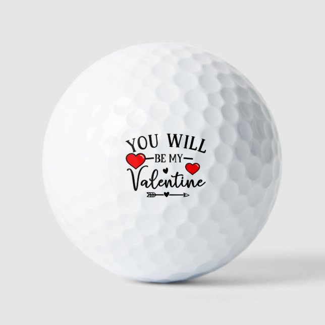 Balles De Golf Golf vous serez mon amant valentin golf casquette  (Recto)