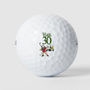 Balles De Golf Golfer dabbing 30e anniversaire