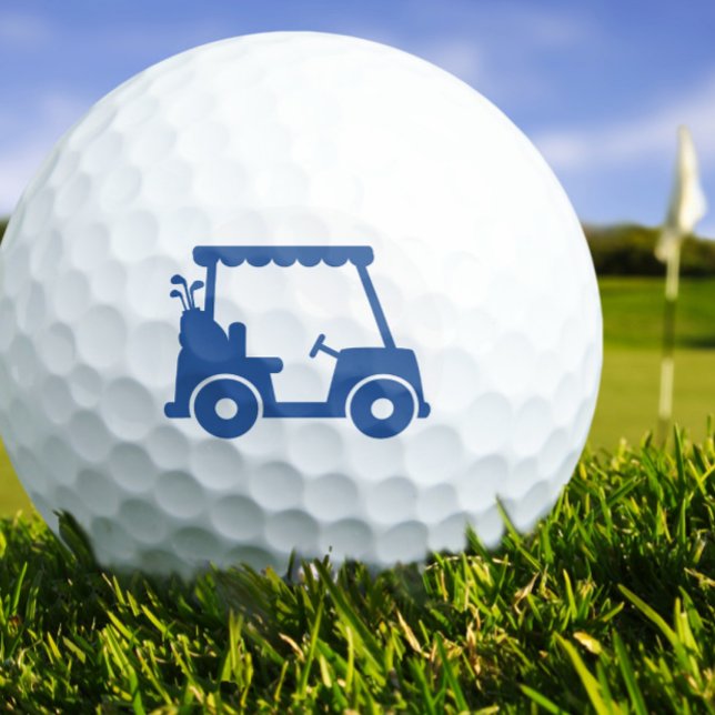 Balles De Golf Golfer Golf Player Panier Classic Blue Sports Cool (Golfer Golf Player Cart Classic Blue Sports Cool Golf Balls)