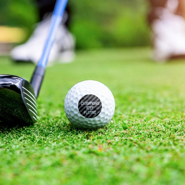 Balles De Golf Golfer Quote Golf Balls (Créateur téléchargé)