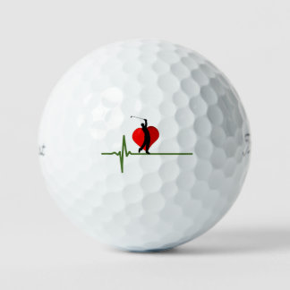 Balles De Golf Golfer's Heartbeat Golf Balls