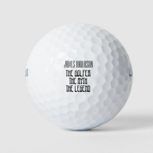 Balles De Golf Golfeur, le mythe, la légende, drôle