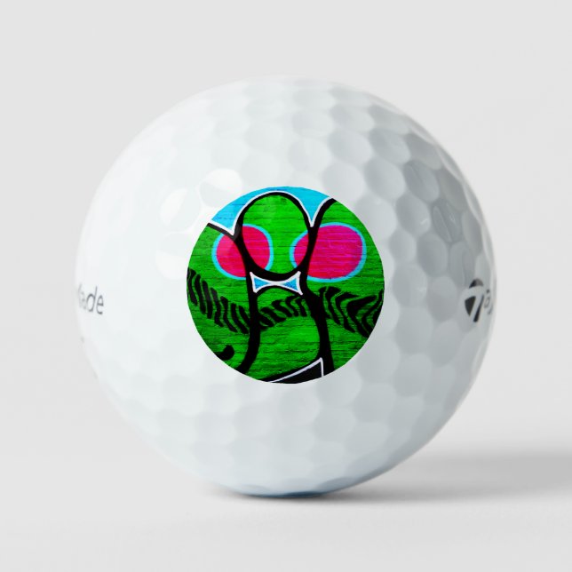 Balles De Golf Graffiti 12 tmtp5 gbcna (Recto)