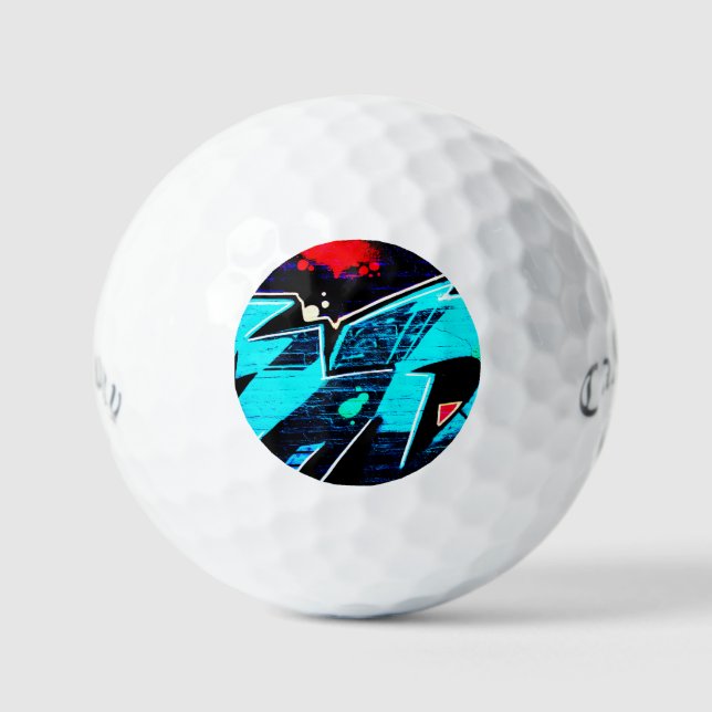 Balles De Golf Graffiti 14 css gba (Recto)