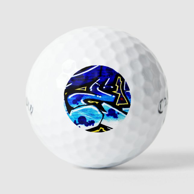 Balles De Golf Graffiti 15 css gbcna (Recto)