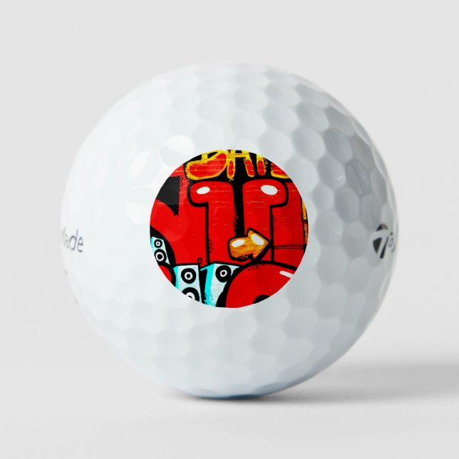 Balles De Golf Graffiti 19 tmtp5 gba (Recto)