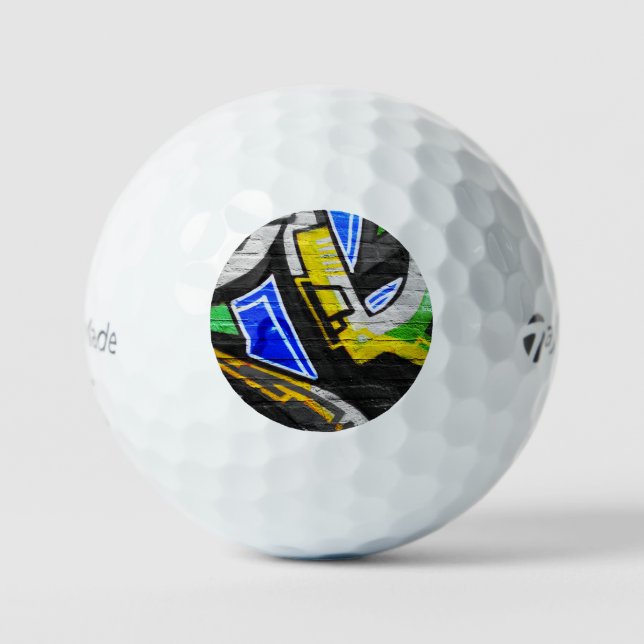 Balles De Golf Graffiti 6 tmtp5 gbcnm (Recto)