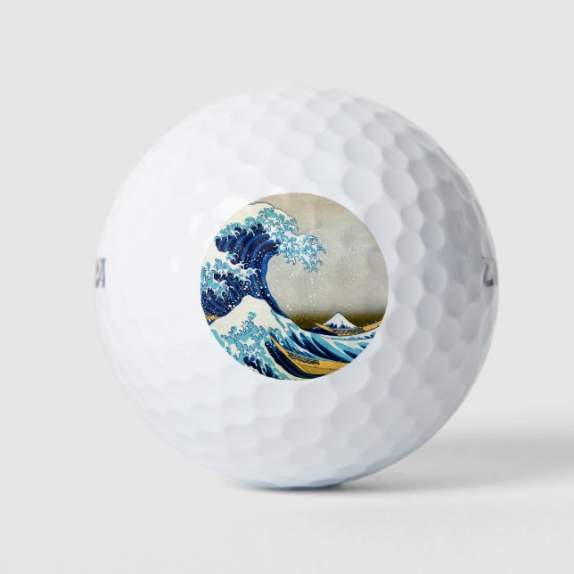 Balles De Golf Grande vague au large de Kanagawa (Devant)