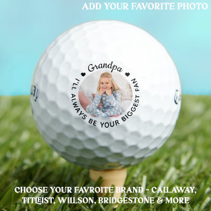 Balles De Golf GRANDPA - Cadeaux de golf - Photo personnalisée mo