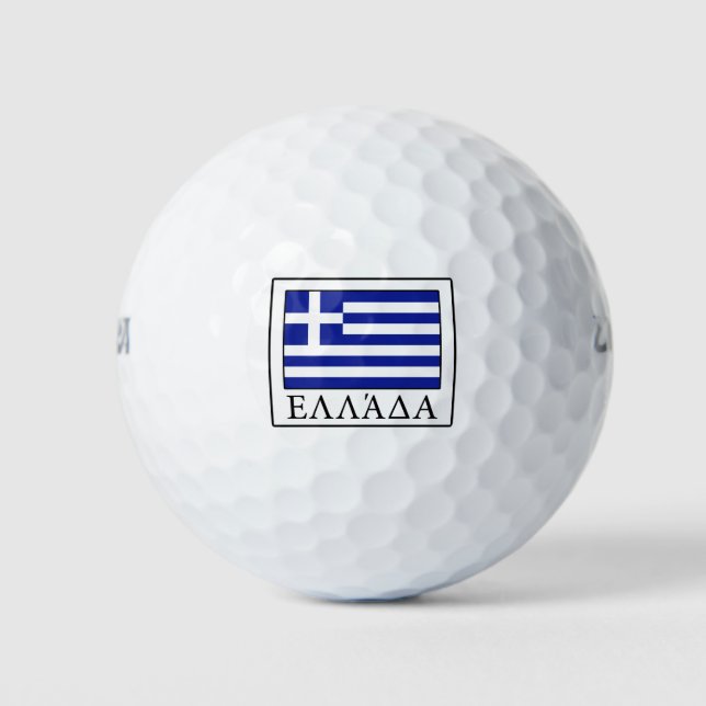 Balles De Golf Grèce (Devant)