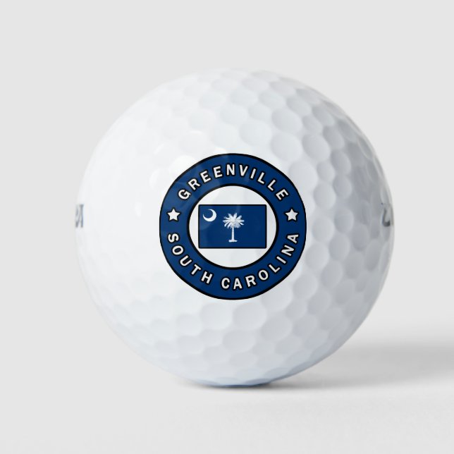 Balles De Golf Greenville Caroline du Sud (Devant)