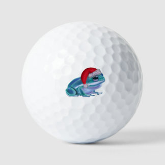 Balles De Golf grenouille de Noël