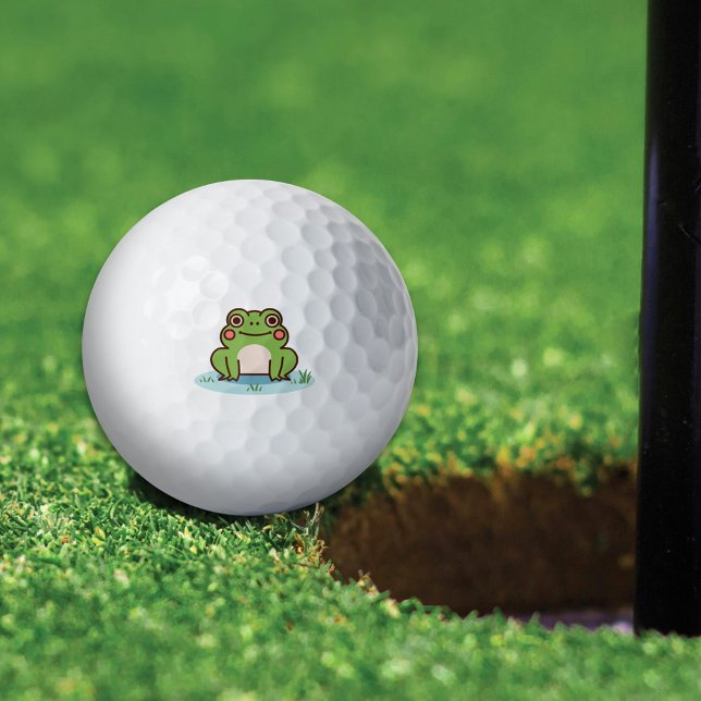 Balles De Golf Grenouille mûre (Cute Frog Golf Balls)