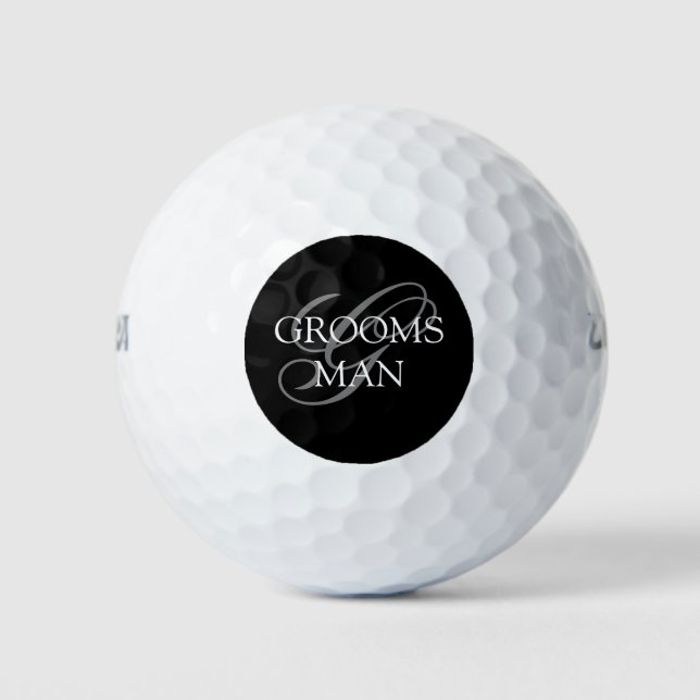 Balles De Golf Groomsmen Swagbag (Devant)