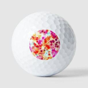 Balles De Golf Grunge couleur point texture arrière - plan