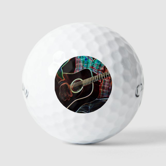 Balles De Golf Guitare 1 css gbcna (Recto)