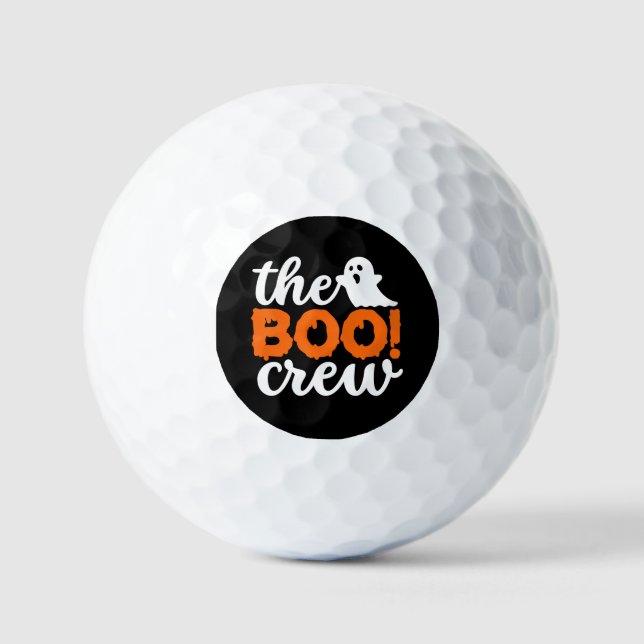 Balles De Golf Halloween de l'équipage Boo (Recto)