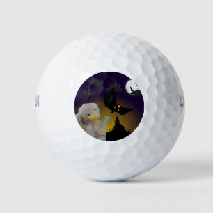 Balles De Golf Halloween effrayant