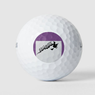 Balles De Golf Halloween Sorcière Broom Thunder_Cove