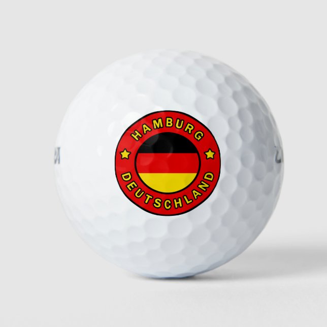 Balles De Golf Hambourg Deutschland (Devant)