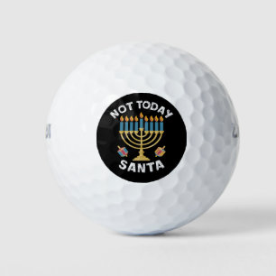 Balles De Golf Hanoukka pas aujourd'hui Père Noël juif Chanoukah