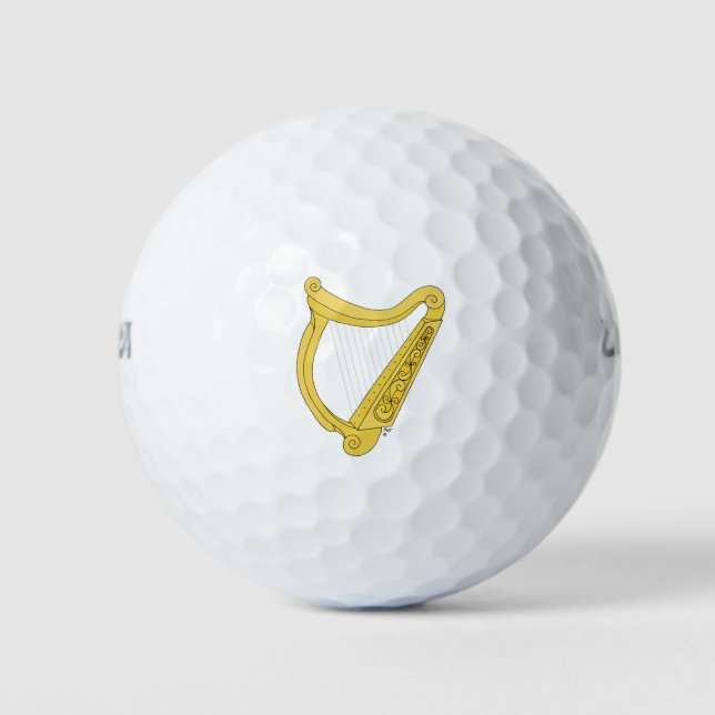 Balles De Golf Harpe irlandaise (Devant)