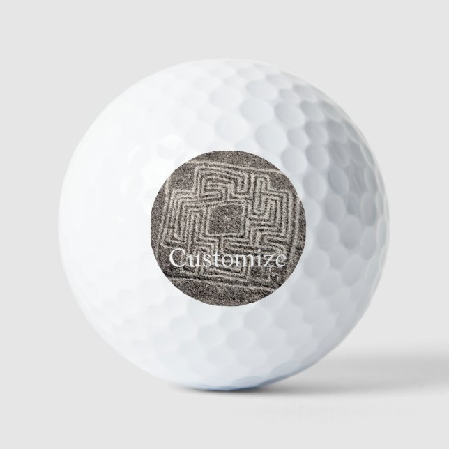 Balles De Golf Hemet Maze Pierre Thunder_Cove (Recto)