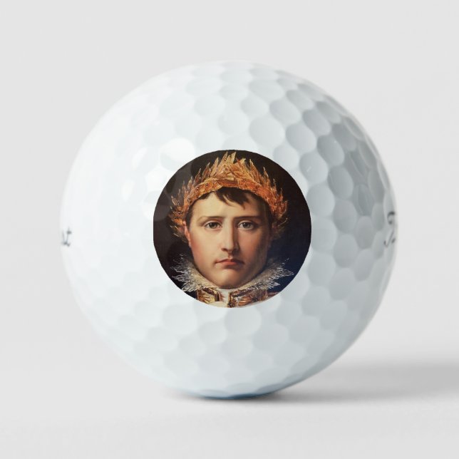 Balles De Golf Héros couronné Napoléon Laurel-Wreath (Recto)