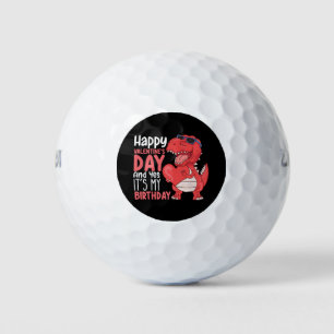 Balles De Golf Heureuse Sainte-Valentin Et oui c'est mon annivers