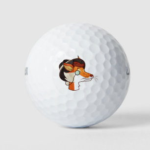Balles De Golf Hipster Fox