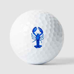 Balles De Golf Homard Bleu