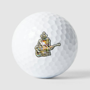 Balles De Golf Homme de blues à la guitare - Ressentez-le
