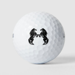 Balles De Golf Horses sauvages dressées Balls de golf