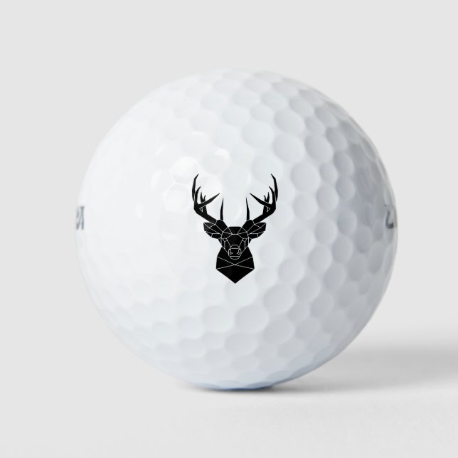 Balles De Golf Hunt Deer Modern (Devant)