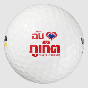Balles De Golf I Heart (Love) Phuket │ Thaïlande