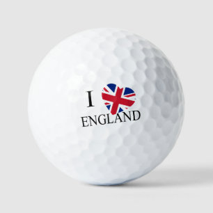 Balles De Golf I Heartflag England bk va gbcnt