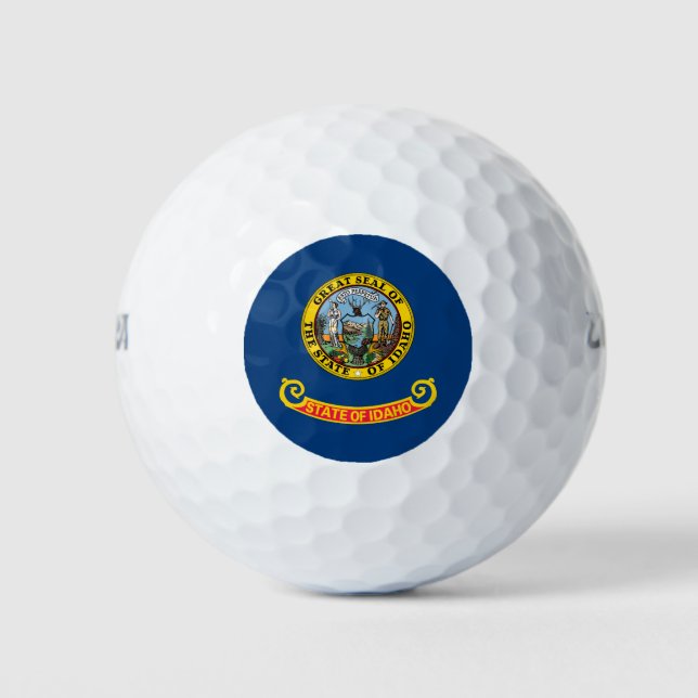Balles De Golf Idaho State Flag (Devant)