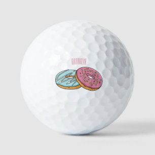 Balles De Golf Illustration de Donut