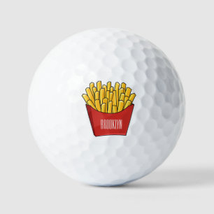 Balles De Golf Illustration de frites