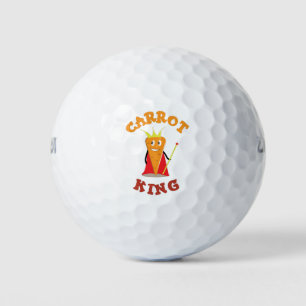 Balles De Golf Illustration de la couronne de légume royale Carro