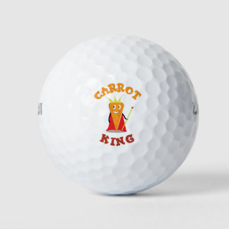 Balles De Golf Illustration de la couronne de légume royale Carro