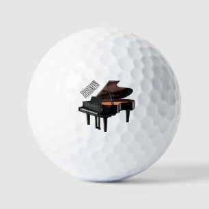 Balles De Golf Illustration de piano