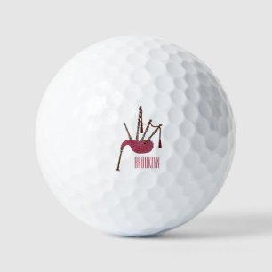 Balles De Golf Illustration de pipes