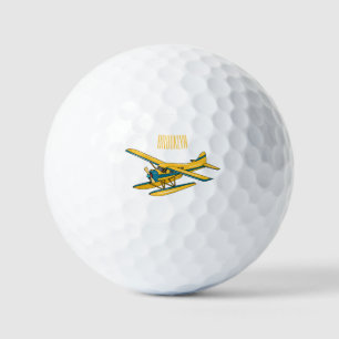 Balles De Golf Illustration d'hydravion