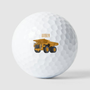 Balles De Golf Illustration d'un camion à grande échelle