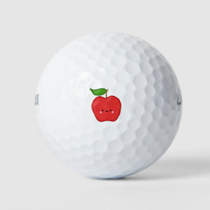 Balles De Golf Illustration tirée par la main de bande dessinée