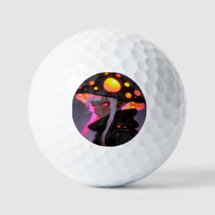 Balles De Golf Imaginaire foncé Champignons Elf Anime Girl