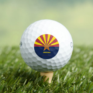 Balles De Golf Indicateur Arizona, étiqueté