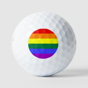 Balles De Golf Indicateur de la fierté arc-en-ciel